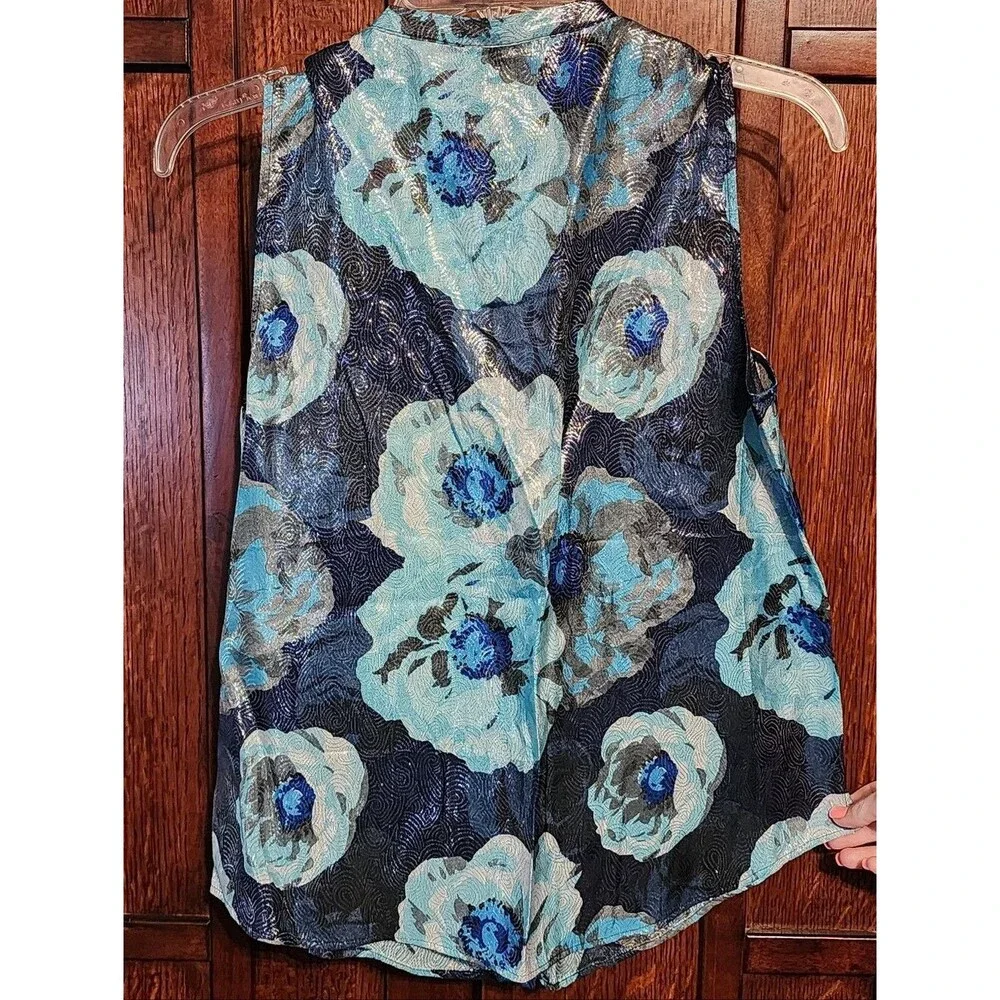 NWT J. Crew Ruffle-front Top In Floral-print Jacquard, XS
